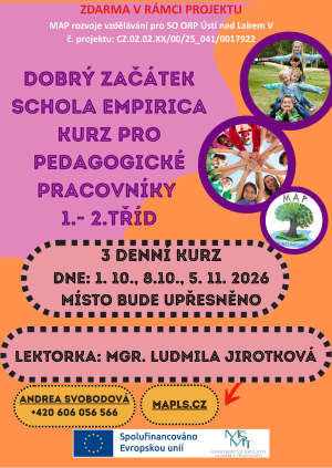 3 denní Kurz Dobrý začátek - podzimní běh